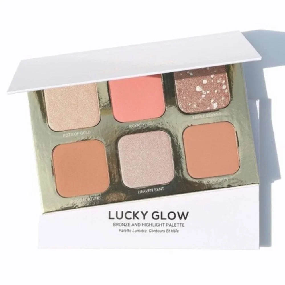 True +  Luscious  Lucky Glow  Bronzer + Highlighter Palette- NEW NIB